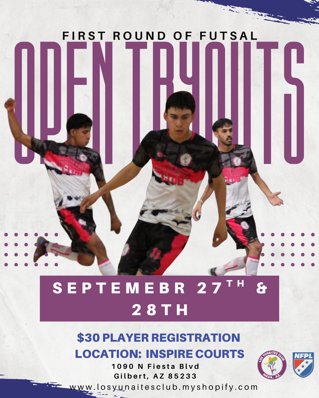OPEN TRYOUTS